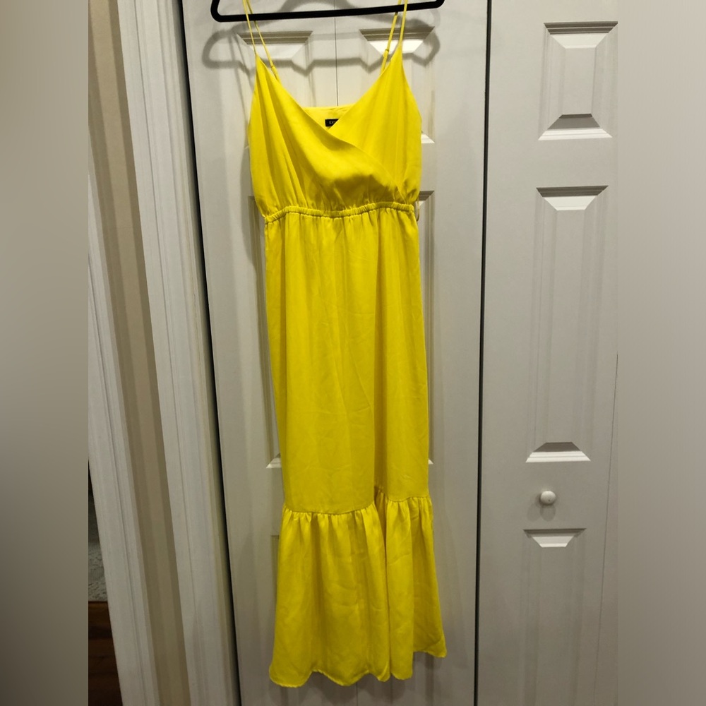 Express Sunny Yellow Dress - size small